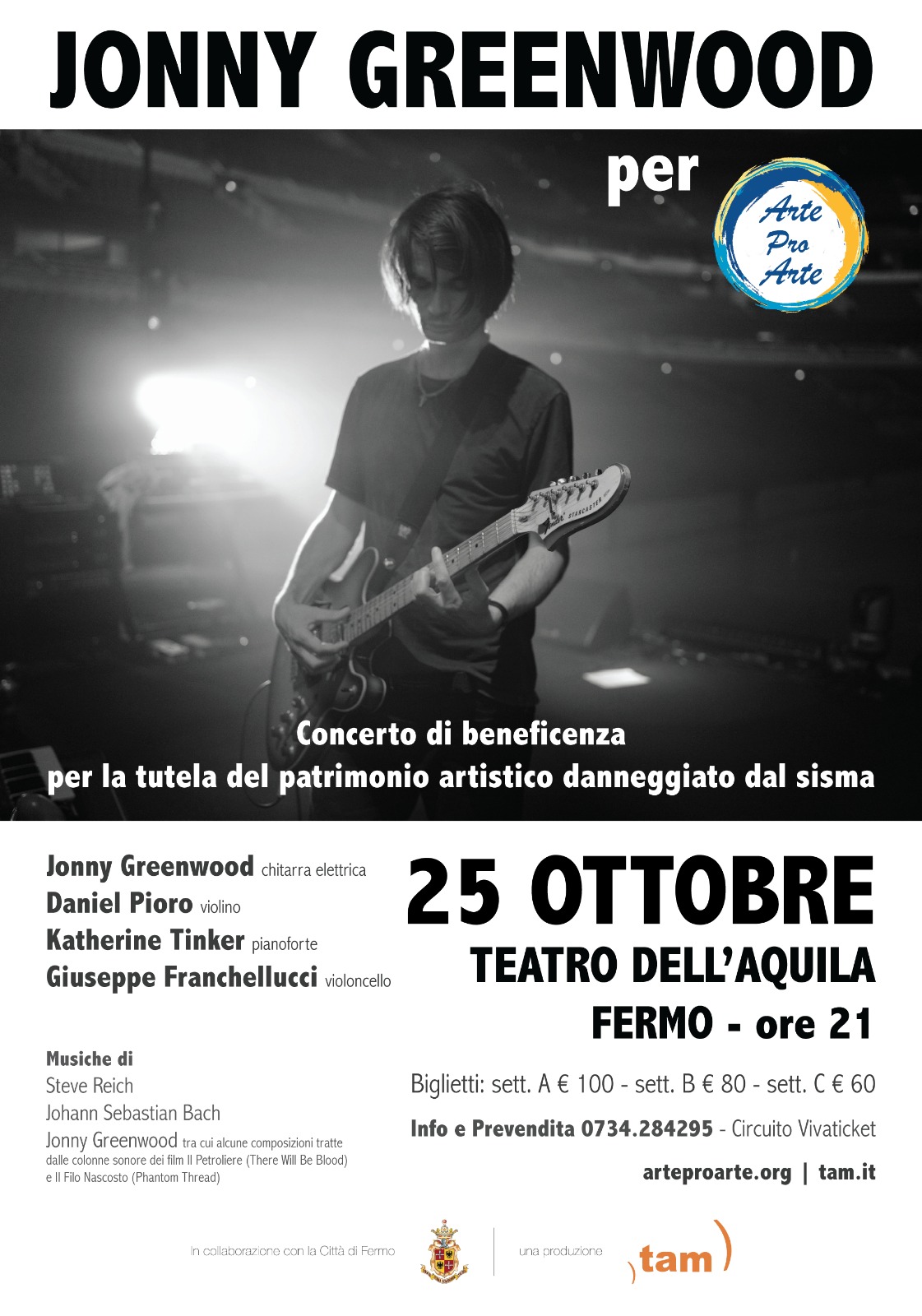 Jonny Greenwood per ArteProArte